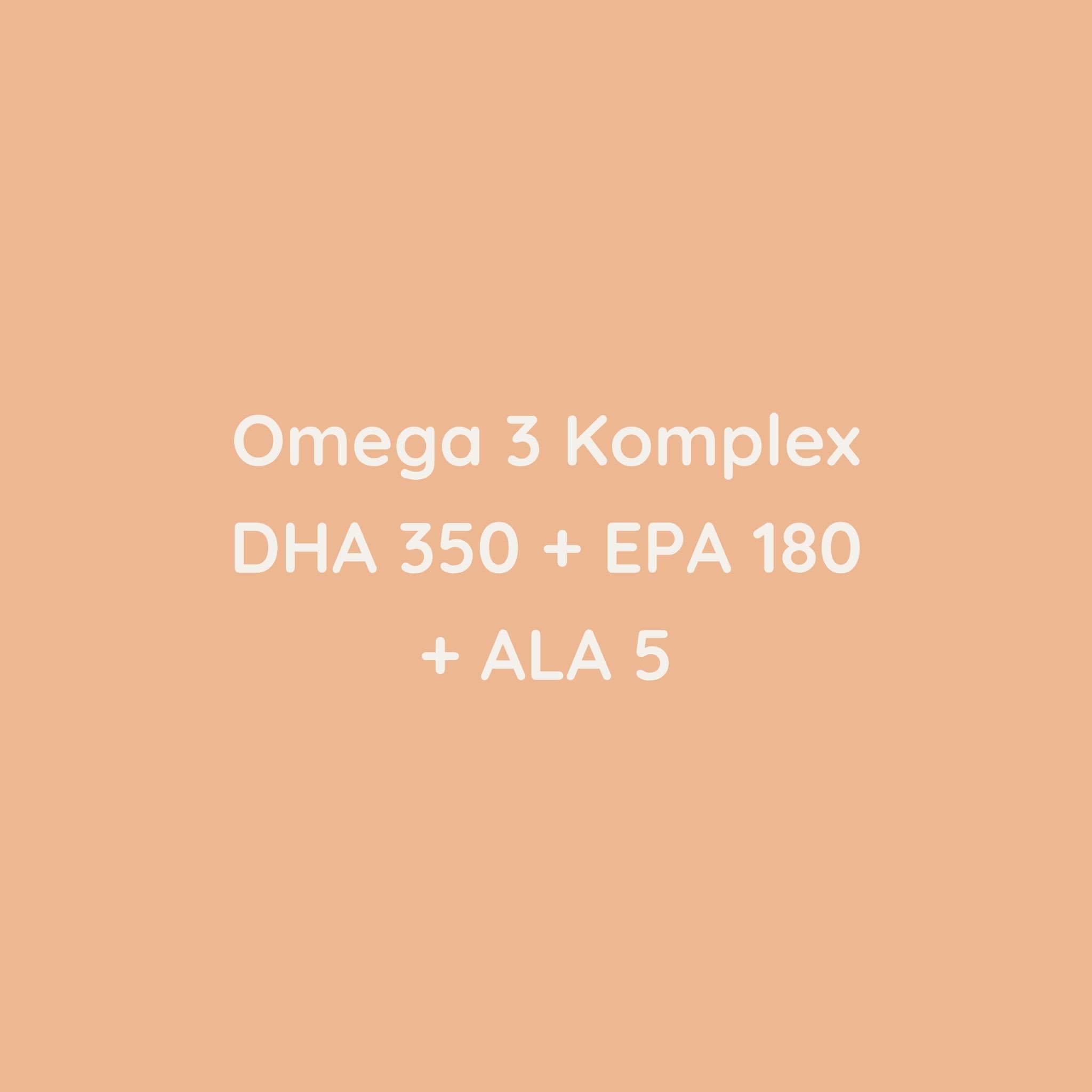 Omega 3 Komplex