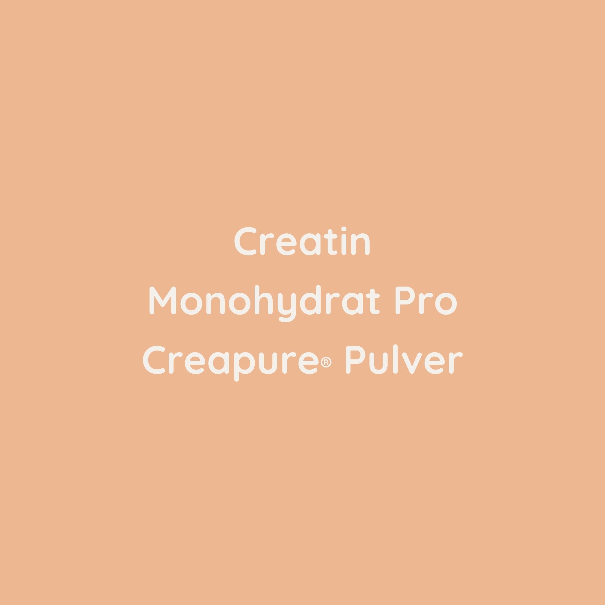 Creapure Creatin Pro Pulver