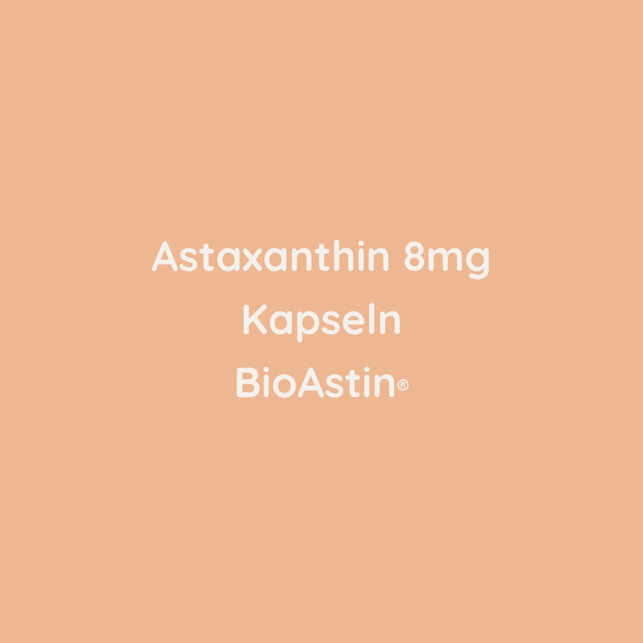 Astaxanthin 8 mg