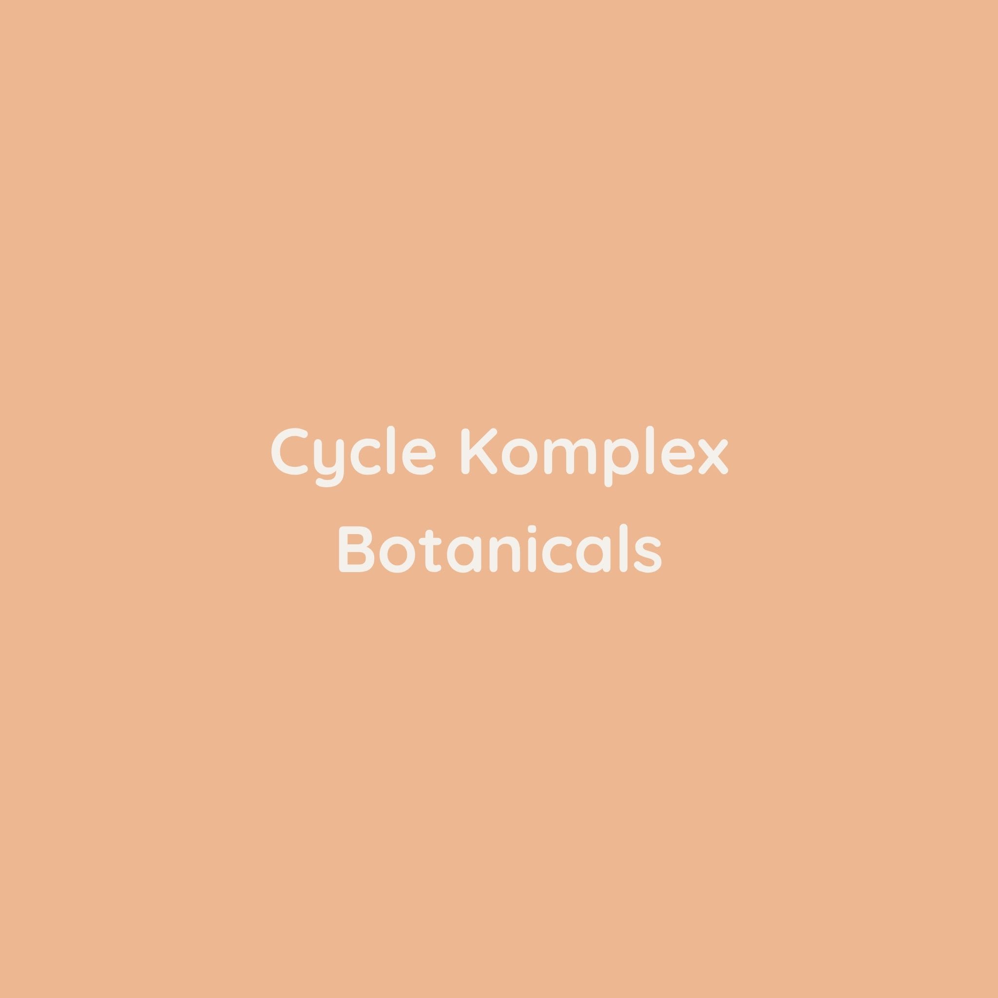Cycle Komplex Botanicals
