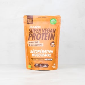 Veganes Protein mit Karamell