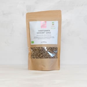 Hanfsamen gekeimt