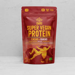 Proteinpulver mit Kakaopulver