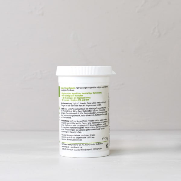Omega-3 vegan Kapseln