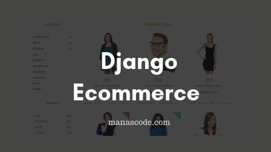 django-ecommerce-website-tutorial-part-one