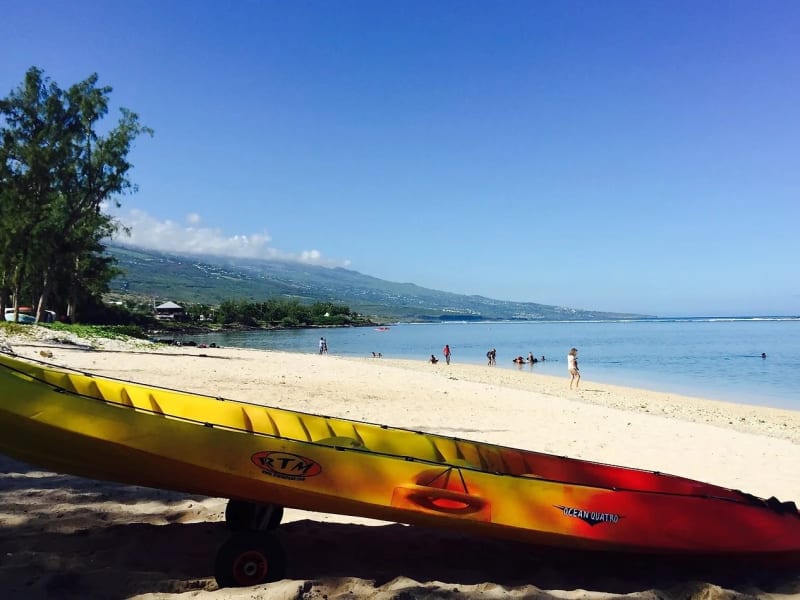 Excursion en kayak de mer dans le lagon de Saint-Gilles depuis La Saline-les-Bains, La Réunion encadré par le prestataire, La Réunion
