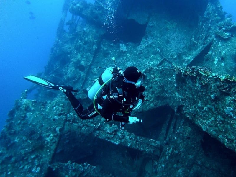 Plongée exploration à La Réunion depuis Le Port, nord de Saint-Paul encadré par le prestataire, La Réunion