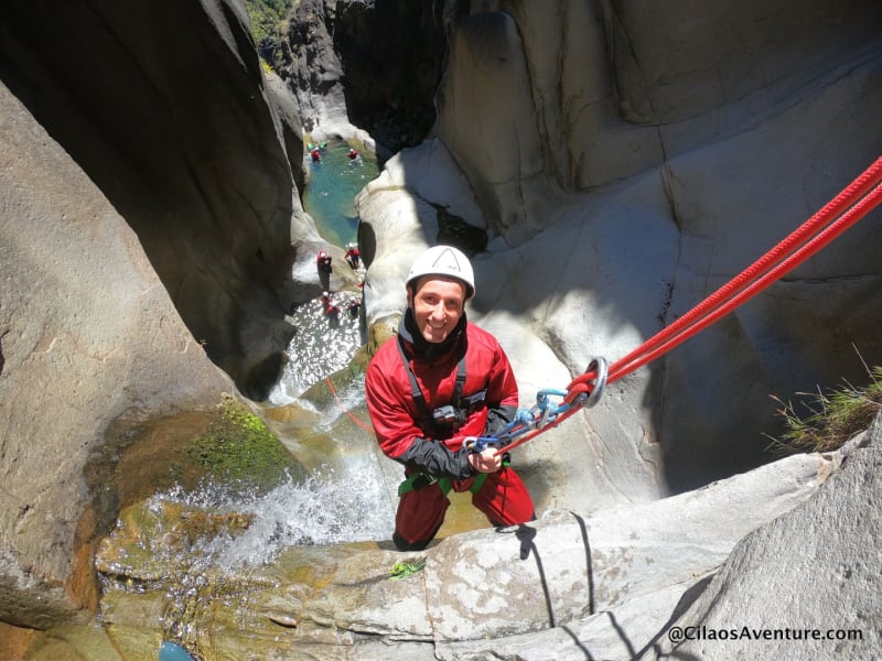 Canyoning Fleur Jaune, Cilaos