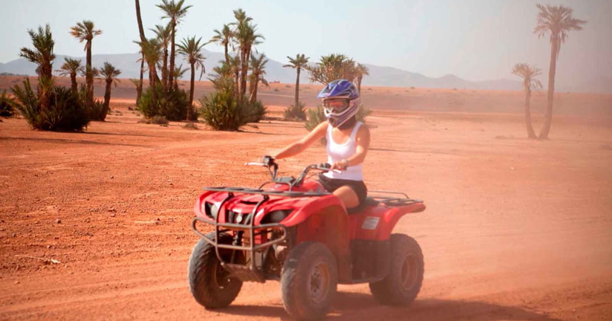 Quad biking + camel ride Camel and buggy or quad biking excursions in