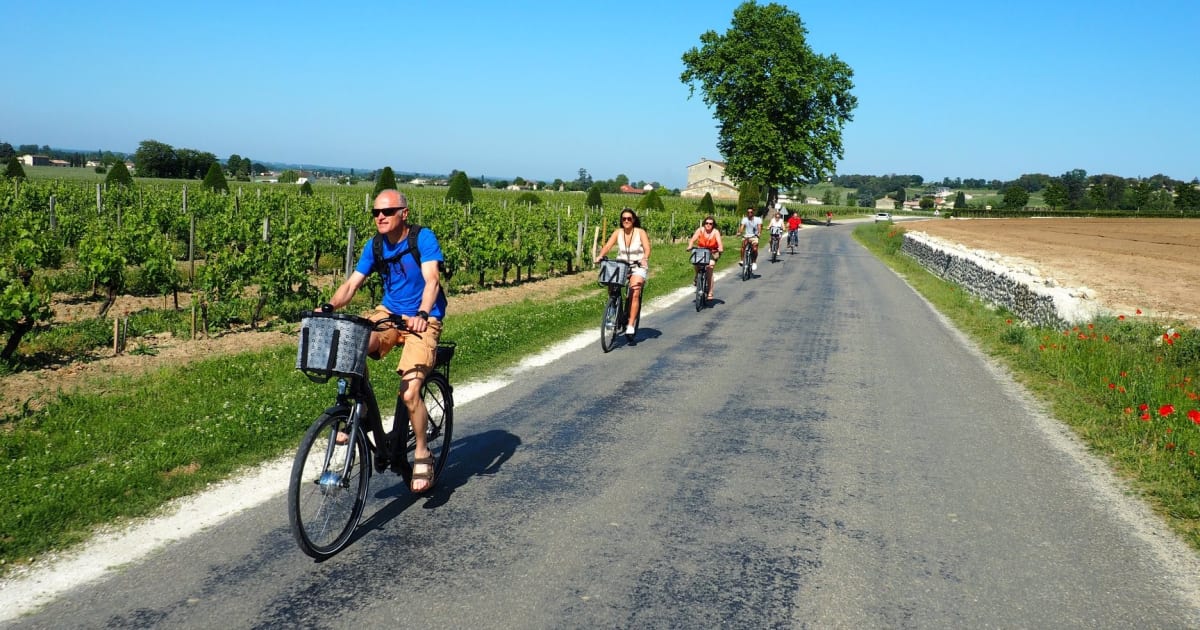 Guided Electric Bike Tour of Saint-Emilion from Bordeaux with Wine ...