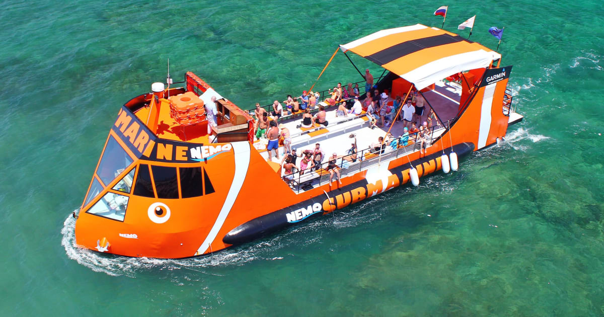 Submarine Boat Tour along the coast from Ayia Napa Harbour | Manawa