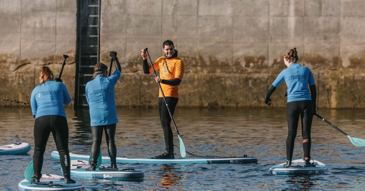 Stand-up paddle Lesson in Cullen on the Moray Firth | Manawa