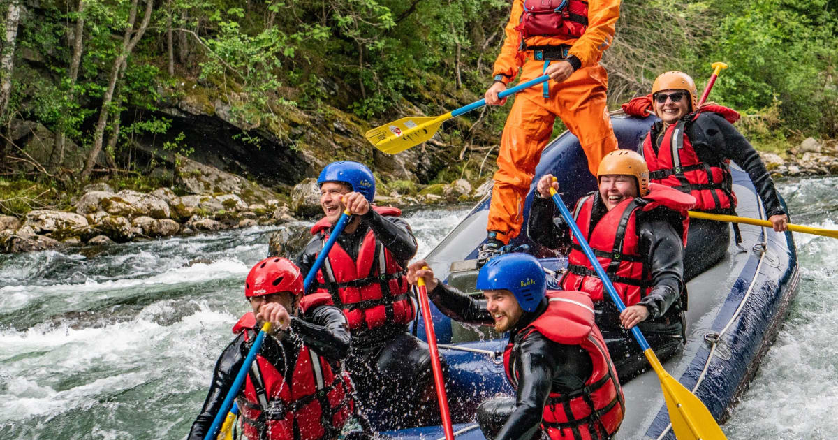 Advanced Rafting Excursion in the Åseng Canyon from Otta | Manawa
