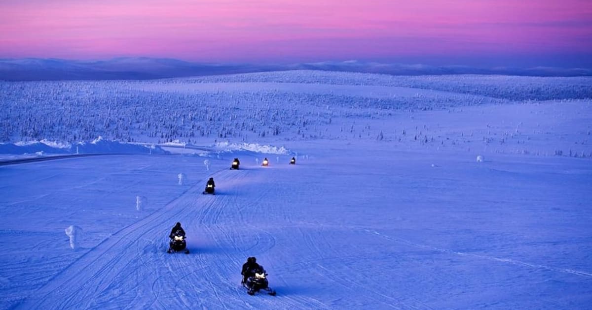 Snowmobile and Ice Fishing Excursion in Rovaniemi | Manawa