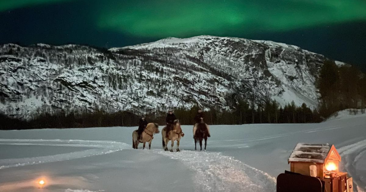 Winter Evening Horseback Riding Excursion in Alta | Manawa