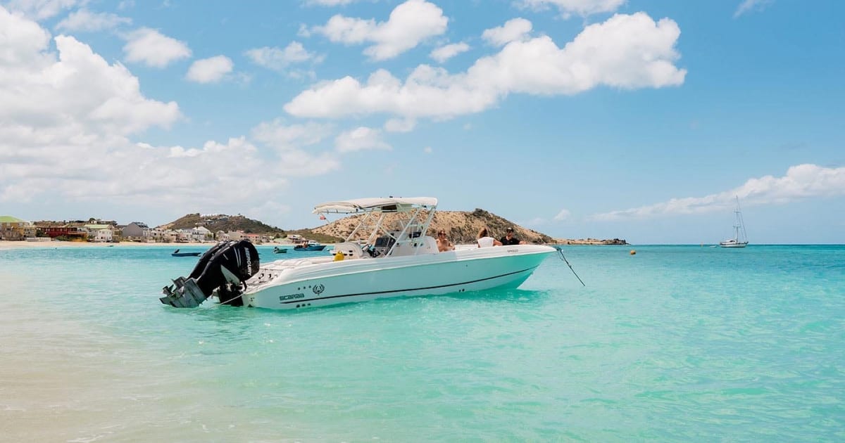 Balade en bateau privée avec snorkeling à Saint-Martin depuis l’Anse ...