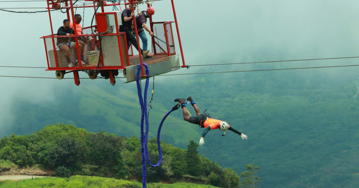 Highest Bungee Jumping in Costa Rica (143 metres) in Monteverde | Manawa