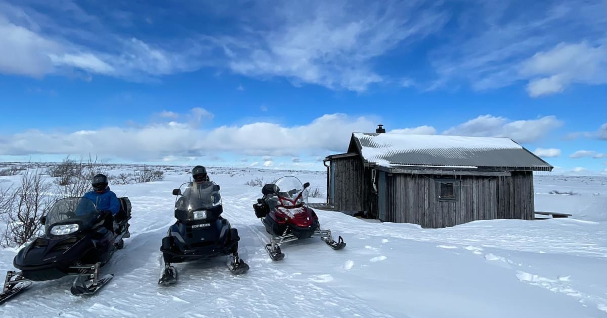 Motoneige à Comté de Dalécarlie