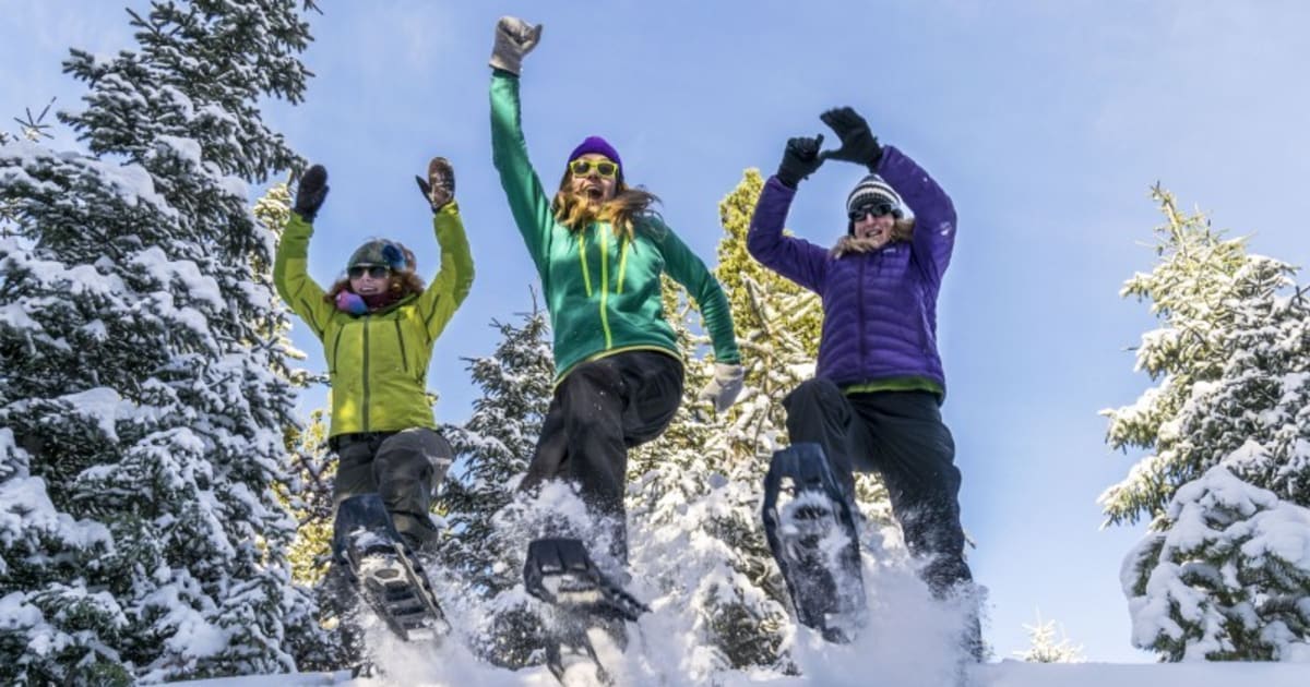 Raquettes à neige à Rovaniemi