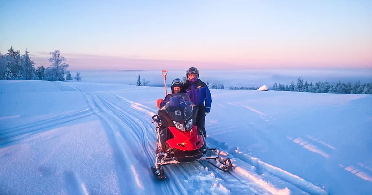 Motoneige à Saariselkä