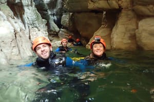 Canyon of Pont du Diable near Annecy in Haute-Savoie