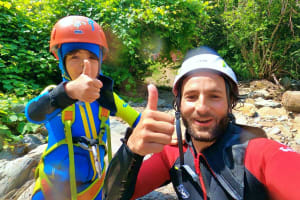 Discover canyoning in Vira, Ticino