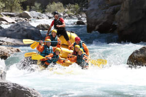 Rafting Down the Guil River in the Queyras Regional Nature Park, near Embrun
