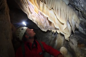 Caving in Corbère-les-Cabanes in the Pyrénées-Orientales