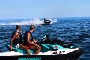 Jet Ski Guided Excursions from Marbella Marina, Málaga