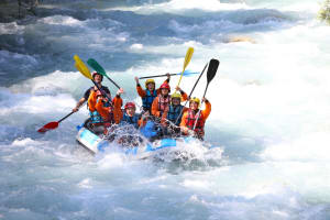 Sporty Rafting in the Ecrins National Park from Saint-Clément-sur-Durance, near Embrun