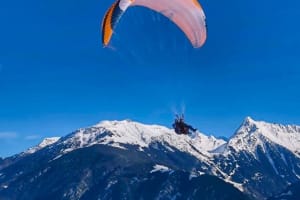 Tandem Paragliding Flight in Mayrhofen, Zillertal