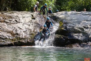 Canyoning Discovery for Children in the Vicdessos Valley, Ariège