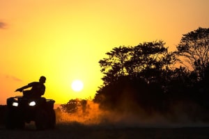 Midnight Sun Quad Excursion in Rovaniemi