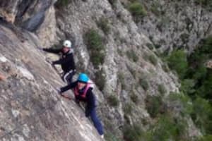 Via Ferrata Tormo de la Margarida in Tivissa near Tarragona