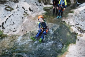 Canyoning excursion in Navedo river, Cantabria