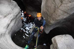 Advanced Canyoning in Buitreras, near Estepona