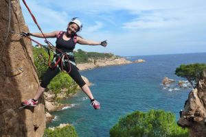 Via Ferrata à Cala del Molí, près de Sant Feliu de Guixols