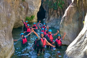 Canyoning on the Guadalmina River near Marbella