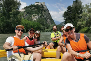 Rafting on the Adige River from Dolcè, Lake Garda