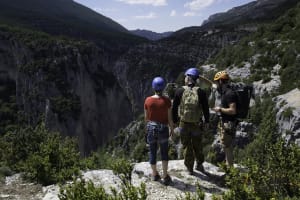 Via Cordata de Main Morte in den Gorges du Verdon
