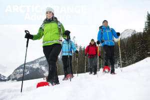 Geführte Schneeschuhwanderung im Yukon ab Whitehorse