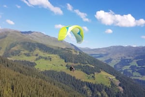 Tandem Paragliding Flight in Hippach, Zillertal