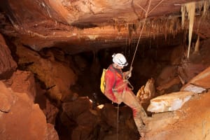 Caving in the Eaux Chaudes Chasm at Tarascon-sur-Ariège