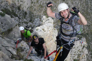 Via Ferrata Cabezo Miñaque - La Garapacha, near Murcia