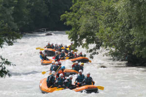 Classic Rafting Tour in Aosta Valley