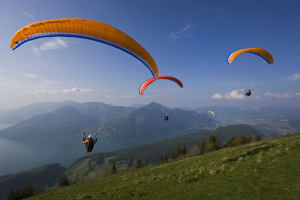 Paragliding trial course in Nidwalden, near Lucerne (1 to 3 days)