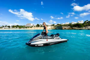 Jet Ski Excursion in Saint Martin from the Simpson Bay Lagoon