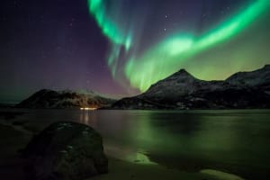 Croisière en catamaran et observation des aurores boréales à Tromsø