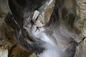 Higher Ecouges Canyon in the Vercors near Grenoble
