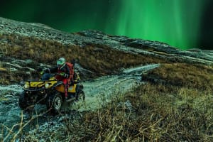 Quad Biking under the Northern Lights in Rovaniemi